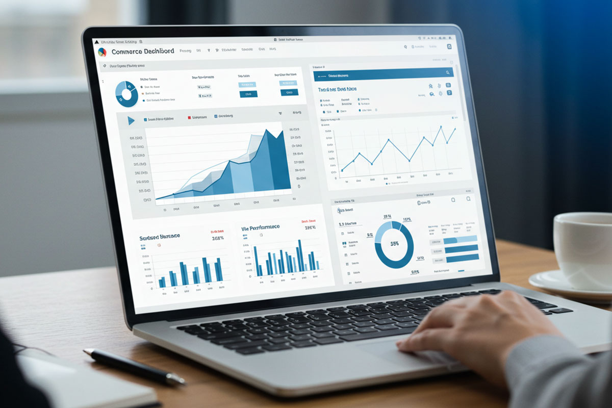 Vancouver e-commerce dashboard showing Canadian online store metrics