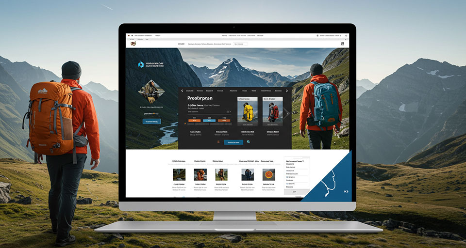 Vancouver outdoor retailer e-commerce project by Pacific Spirit