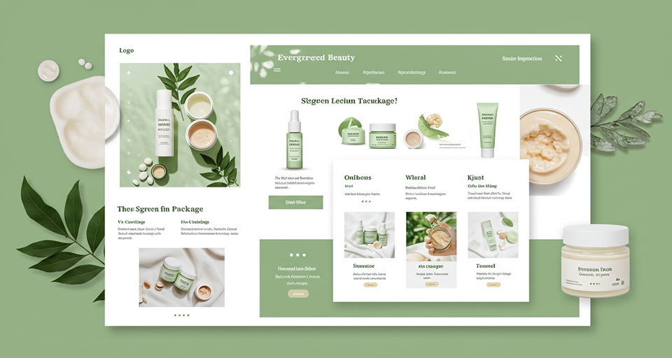 Canadian beauty brand e-commerce website with bilingual support